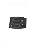 LOW WAIST PU MINI SKIRT