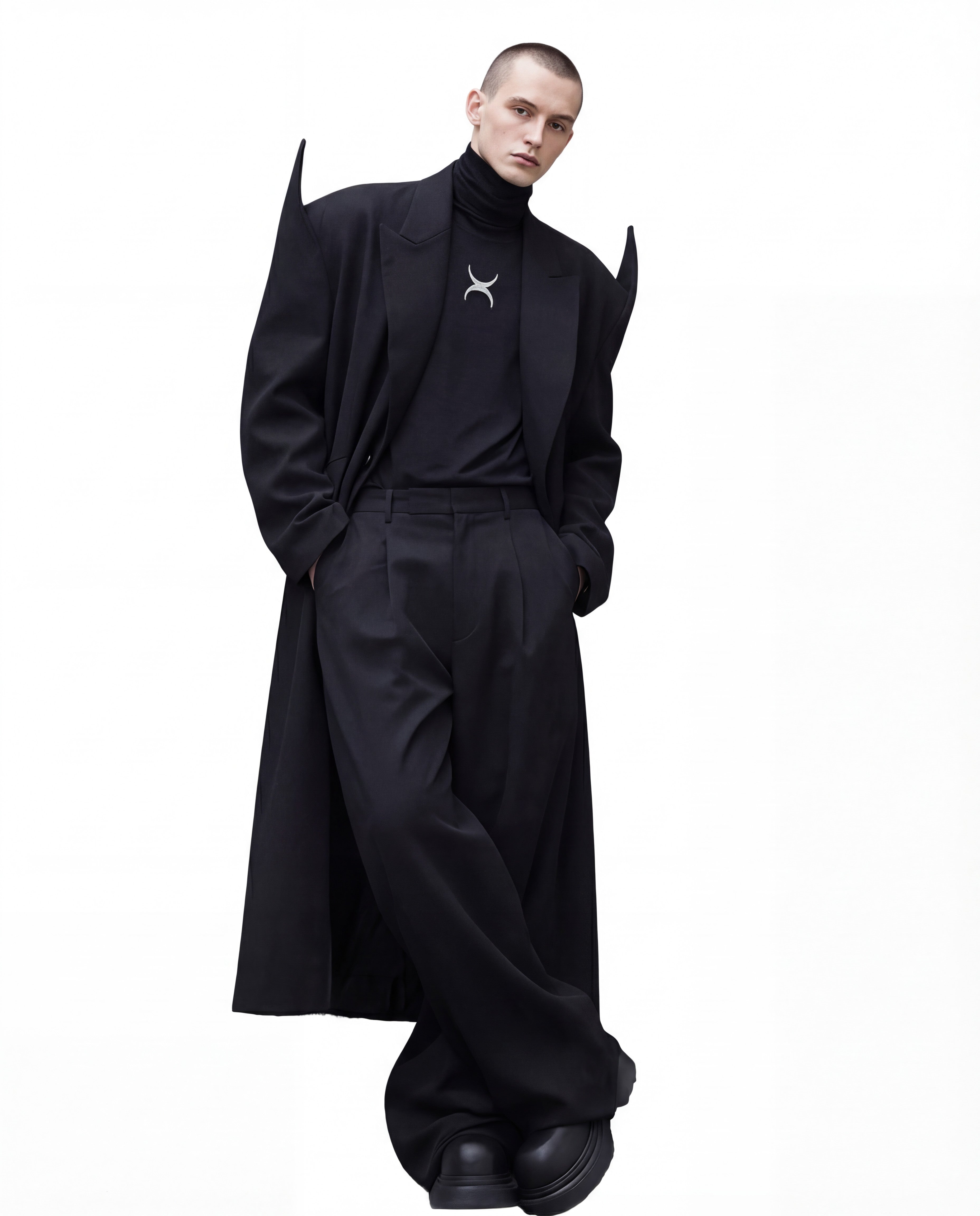 AVANT-GARDE FLOOR LENGTH COAT