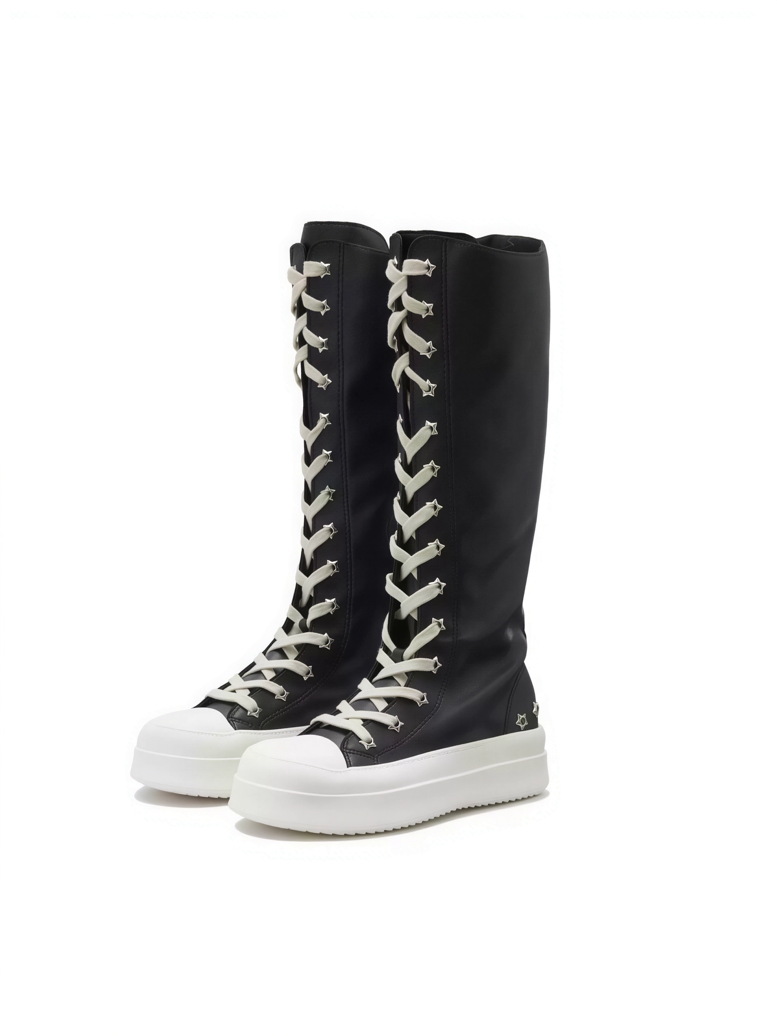 HI-TOP PLATFORM BOOTS
