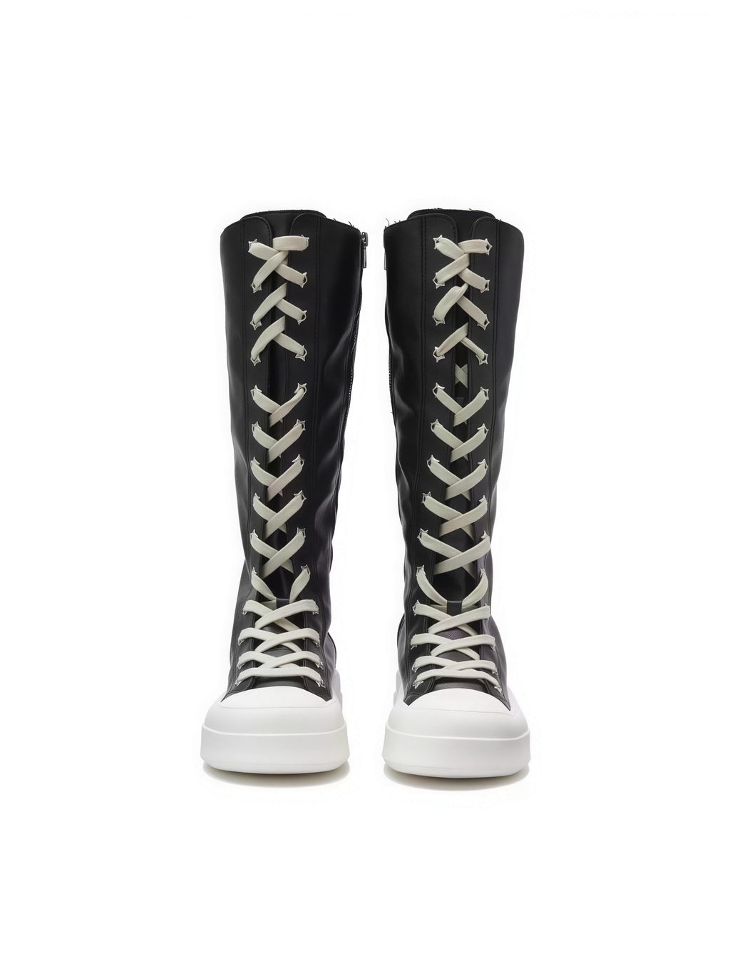 HI-TOP PLATFORM BOOTS