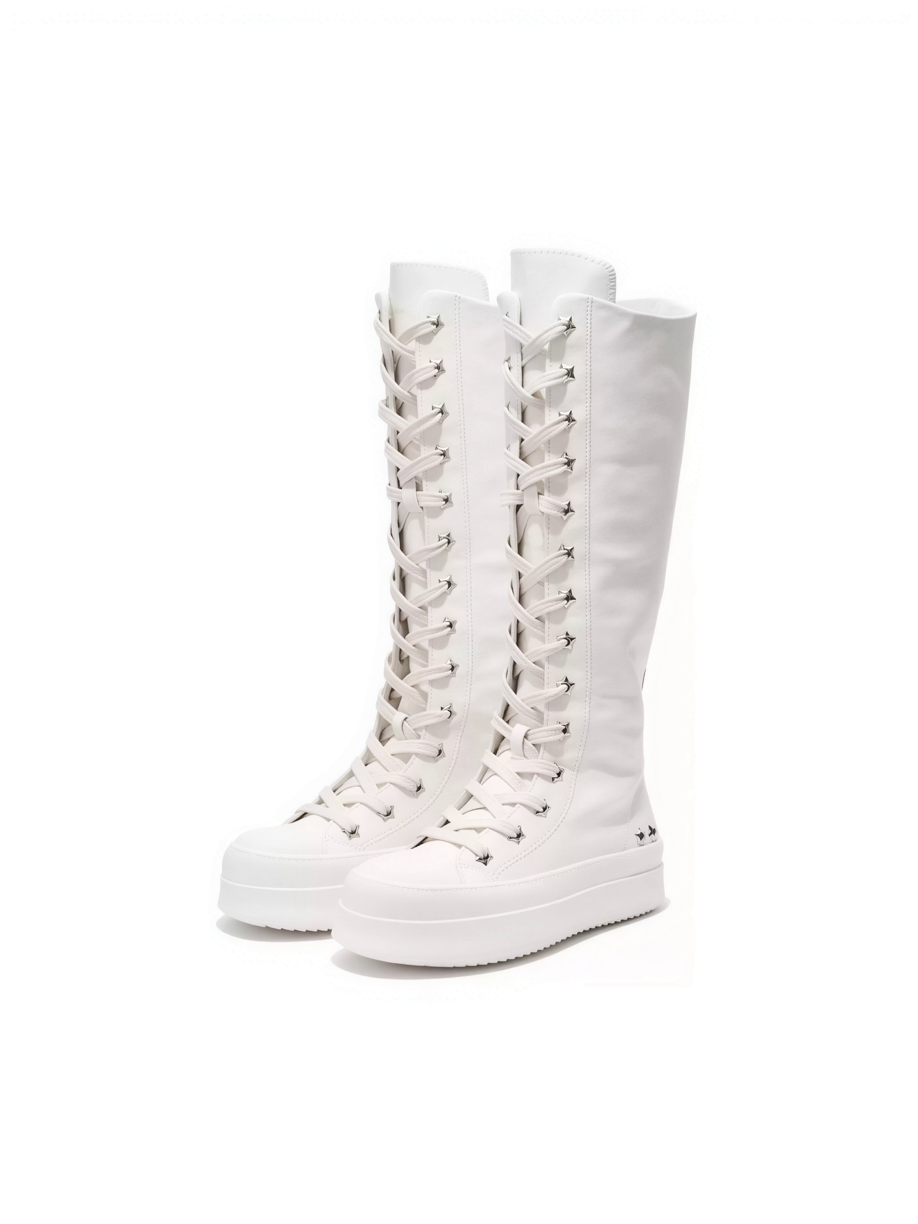 HI-TOP PLATFORM BOOTS