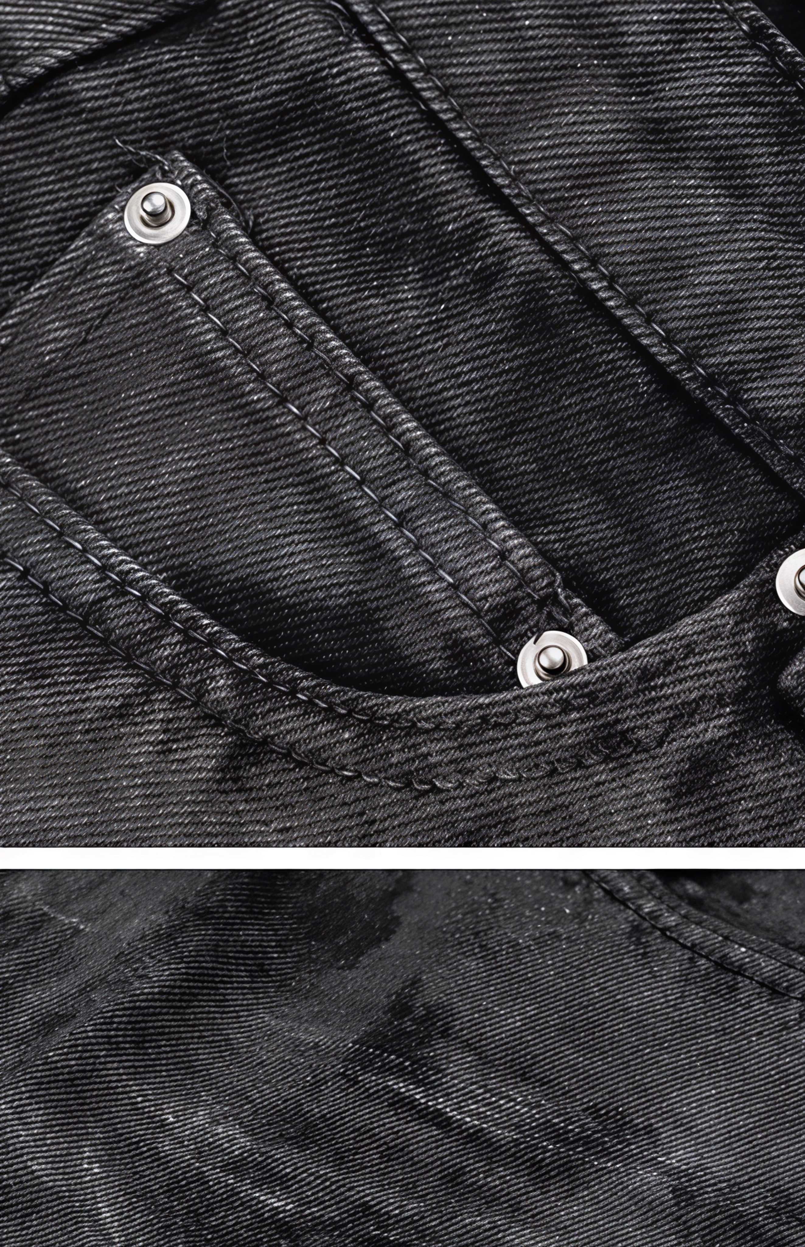 LEG STACKED DENIM JEANS