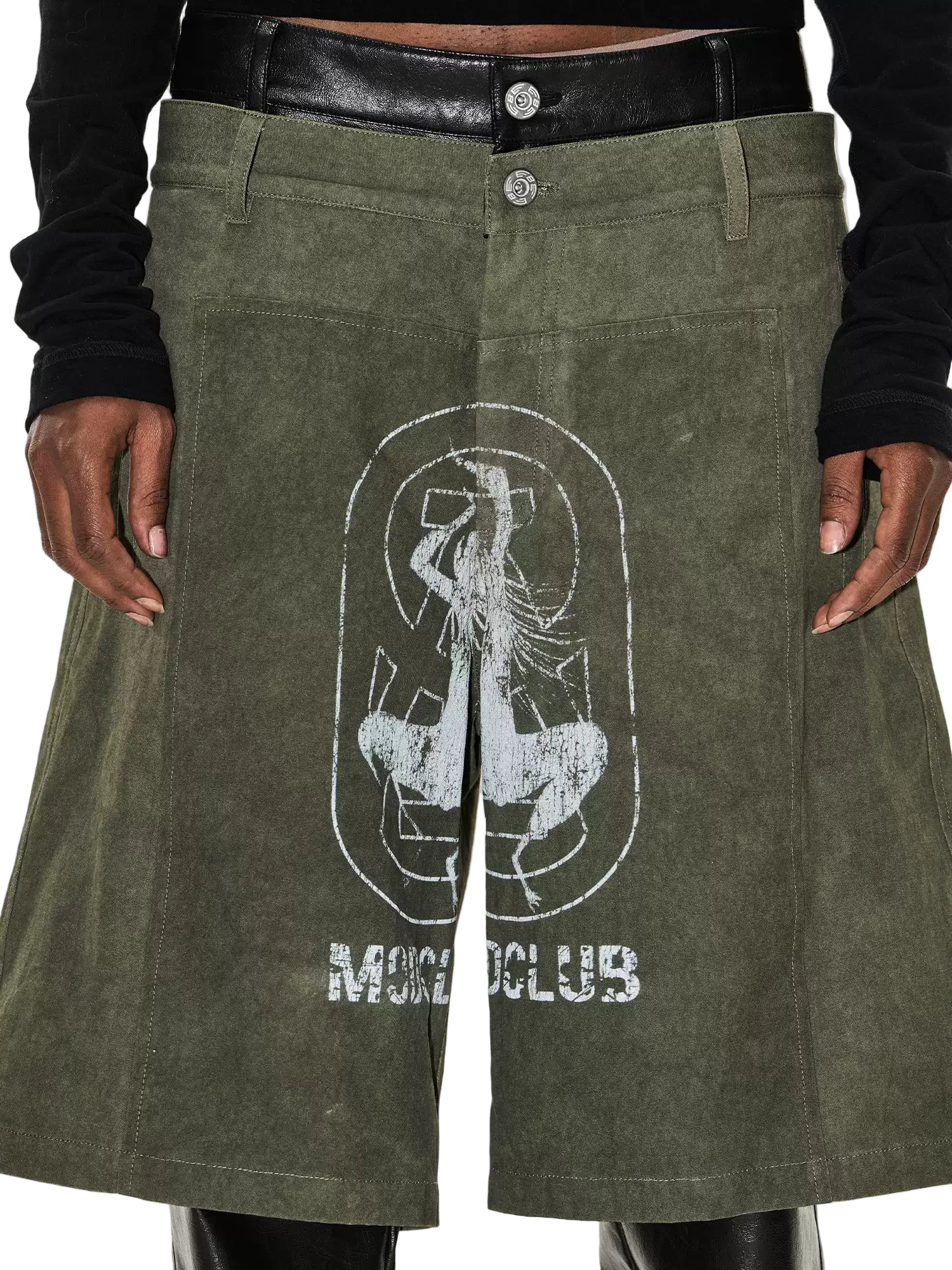CARGO WIDE LEG DENIM