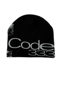 SKULL GRAPHIC KNIT BEANIE