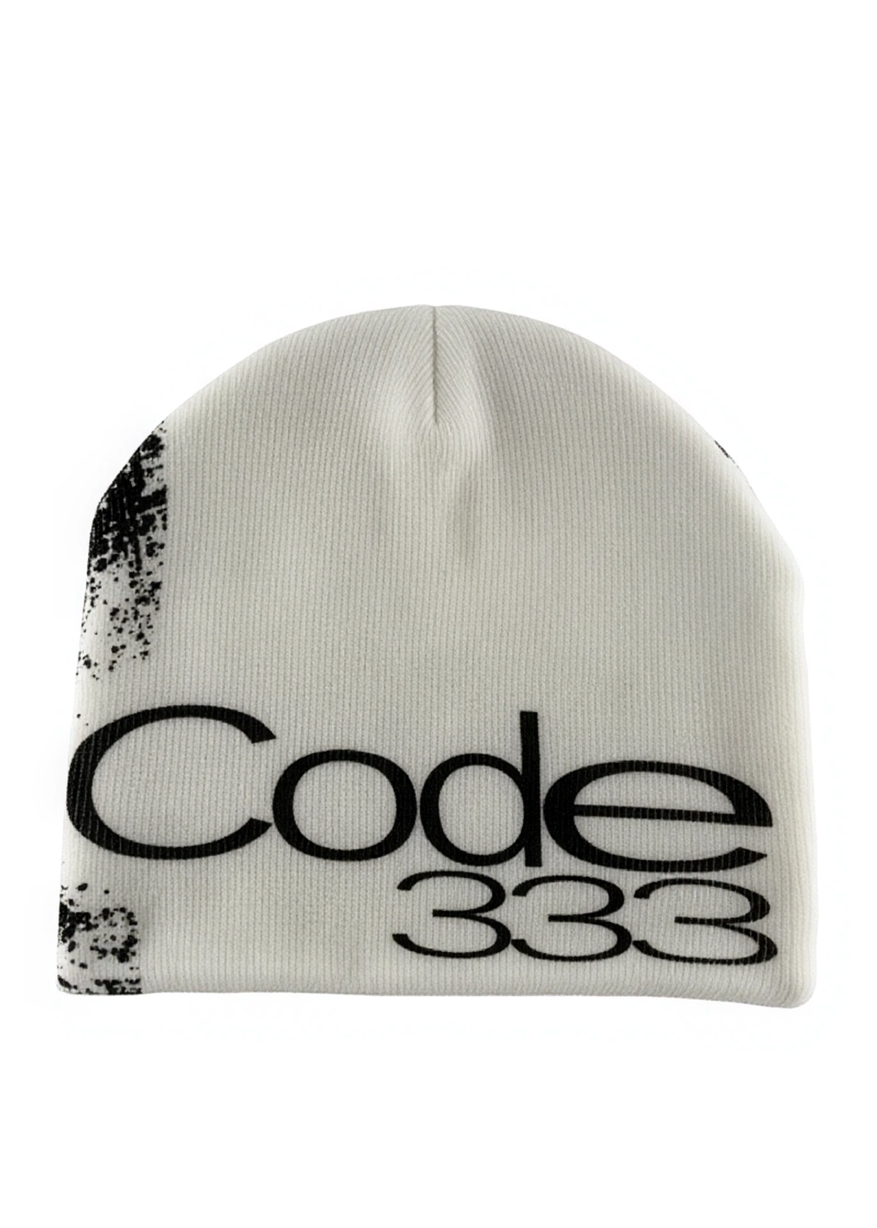 SKULL GRAPHIC KNIT BEANIE