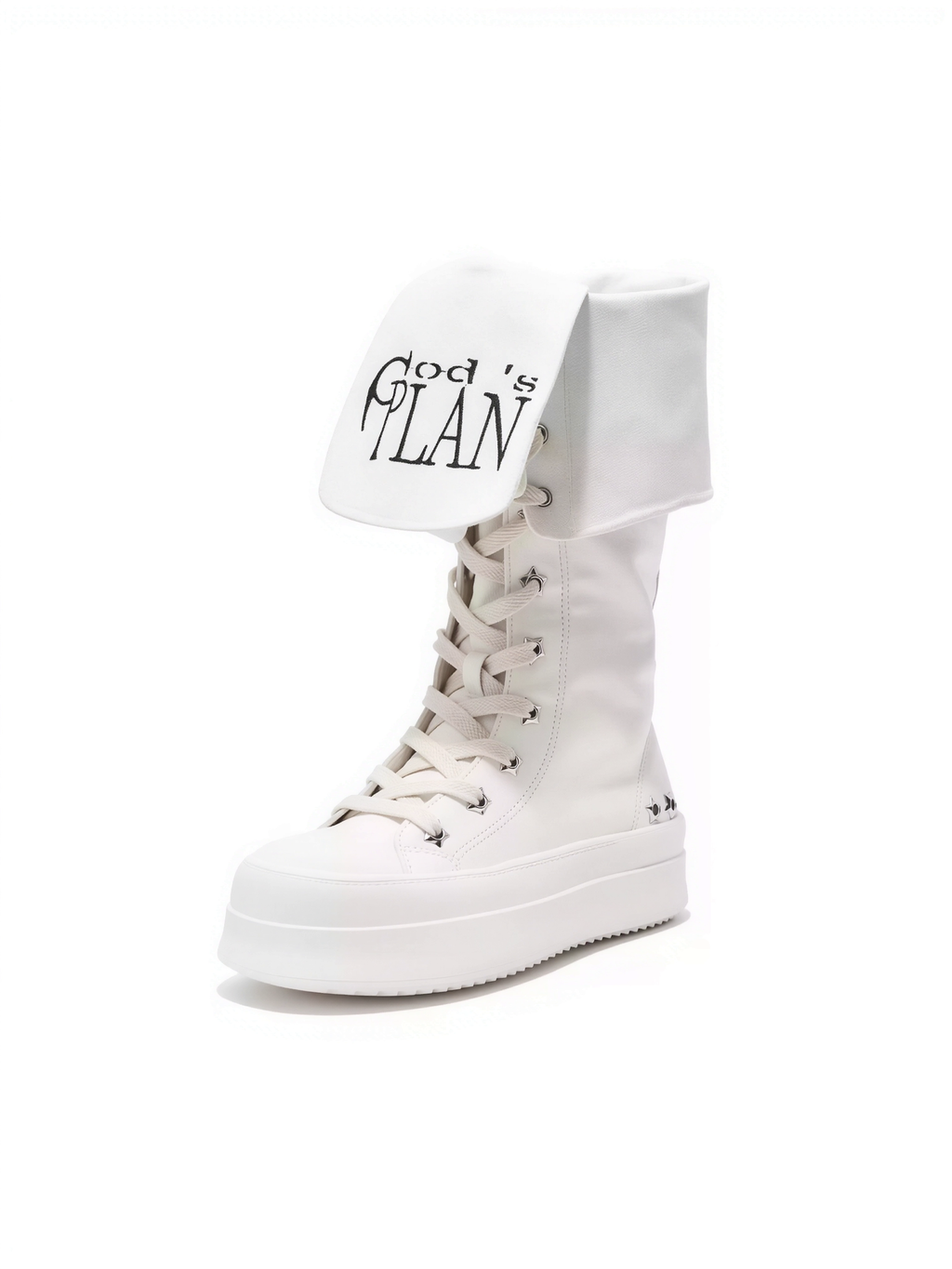 HI-TOP PLATFORM BOOTS