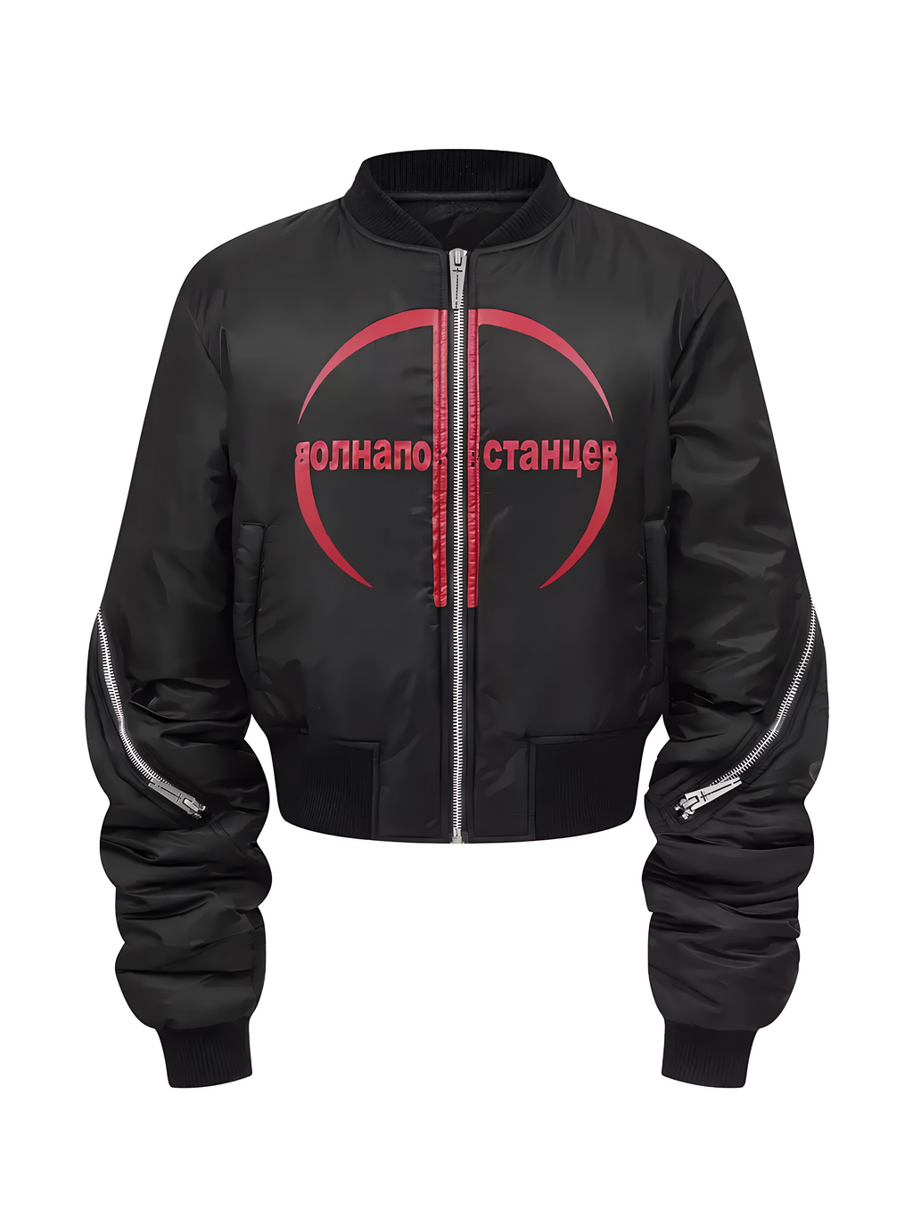 CROPPED BOMBER JACKET