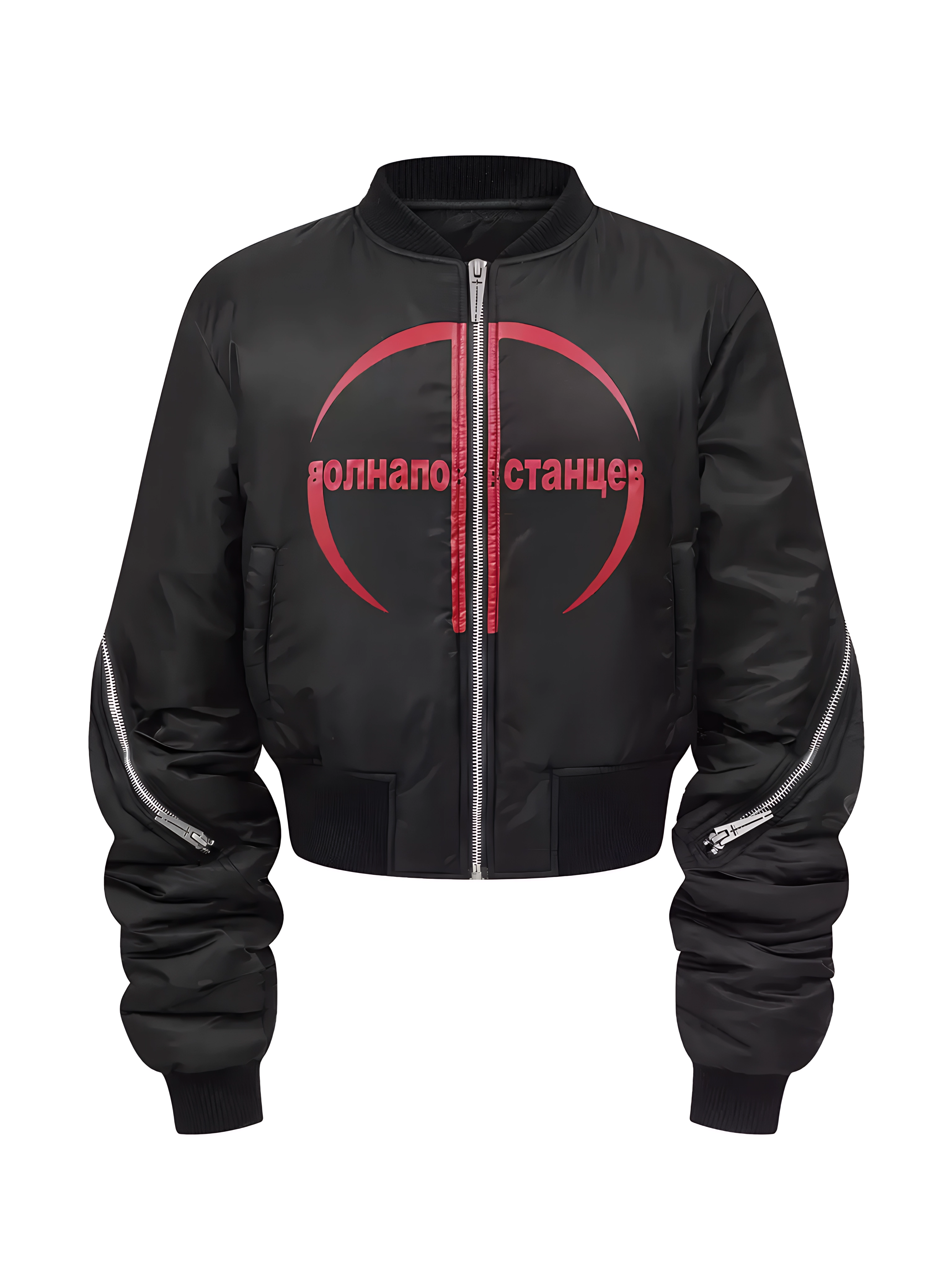 CROPPED BOMBER JACKET