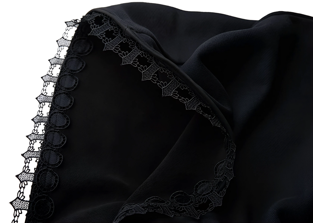 GOTHIC CORSETED HOODIE