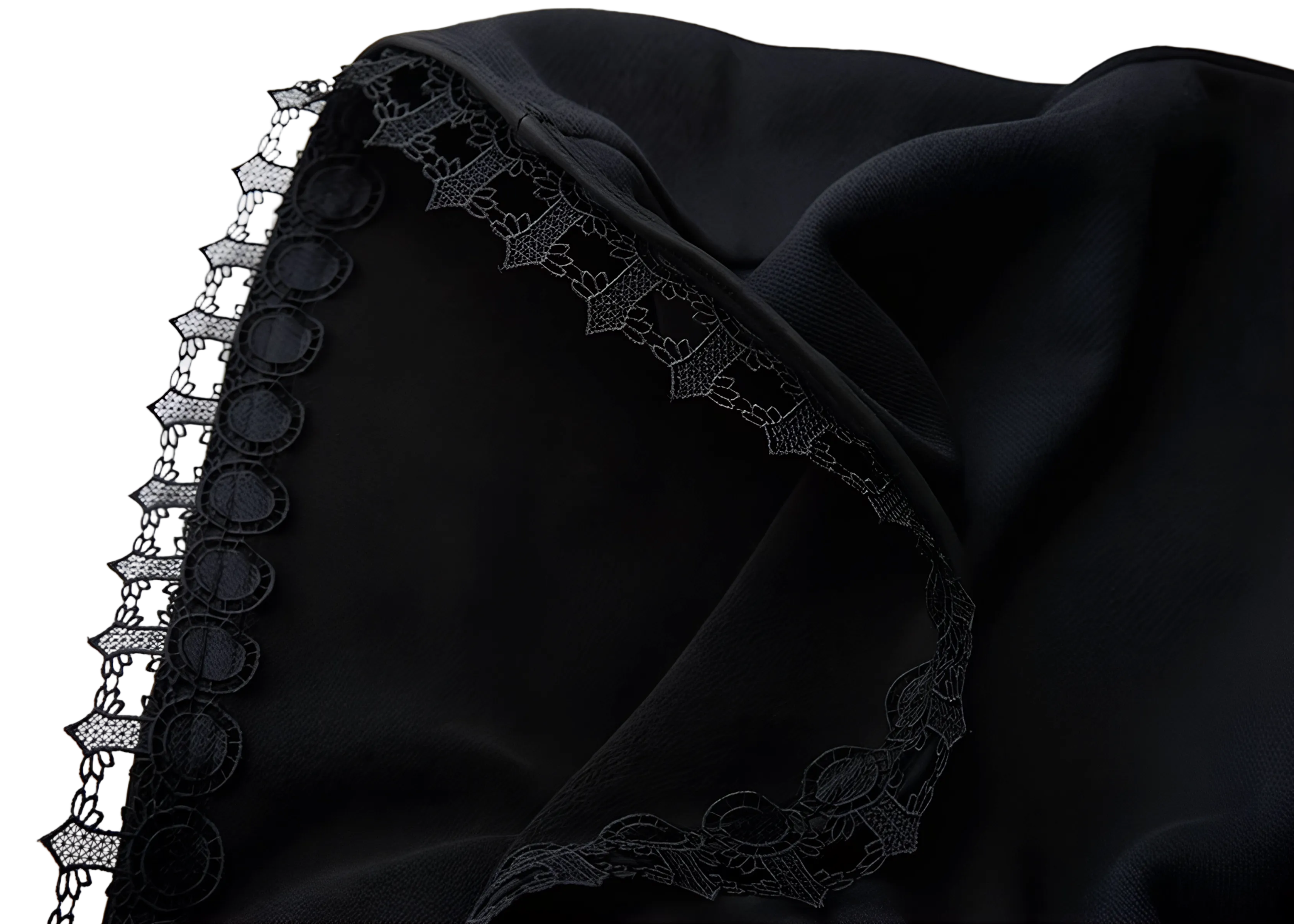 GOTHIC CORSETED HOODIE