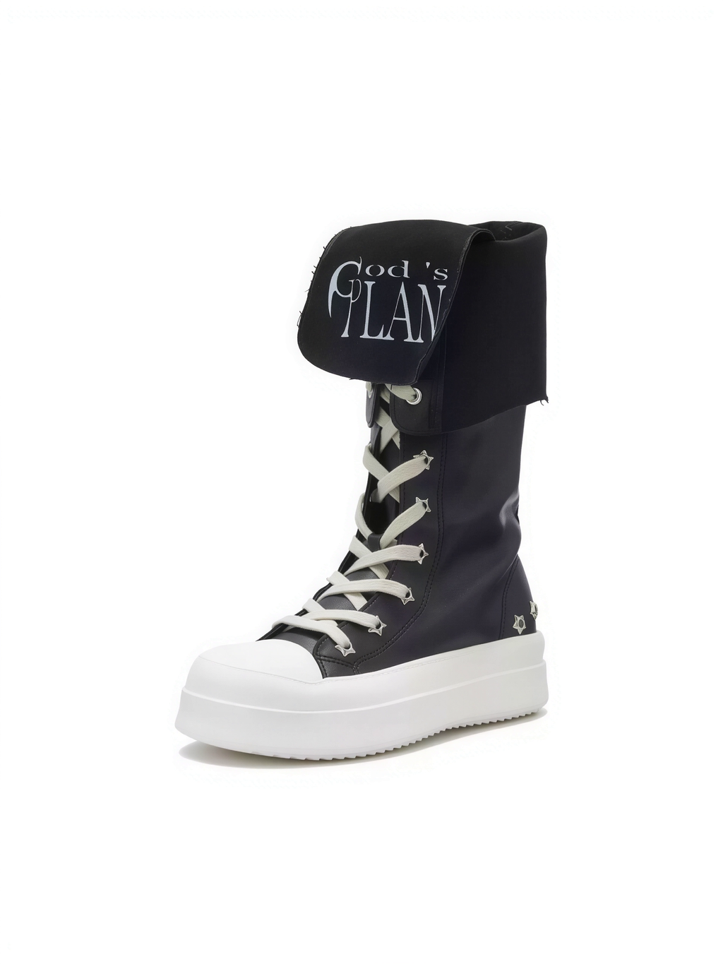 HI-TOP PLATFORM BOOTS
