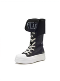 HI-TOP PLATFORM BOOTS