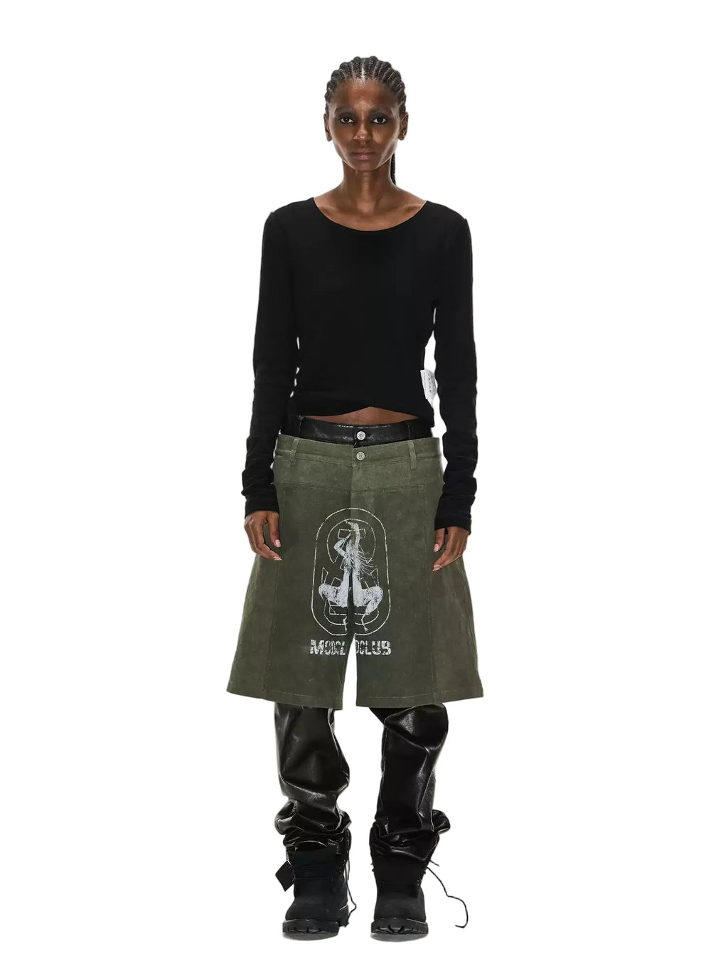 CARGO WIDE LEG DENIM