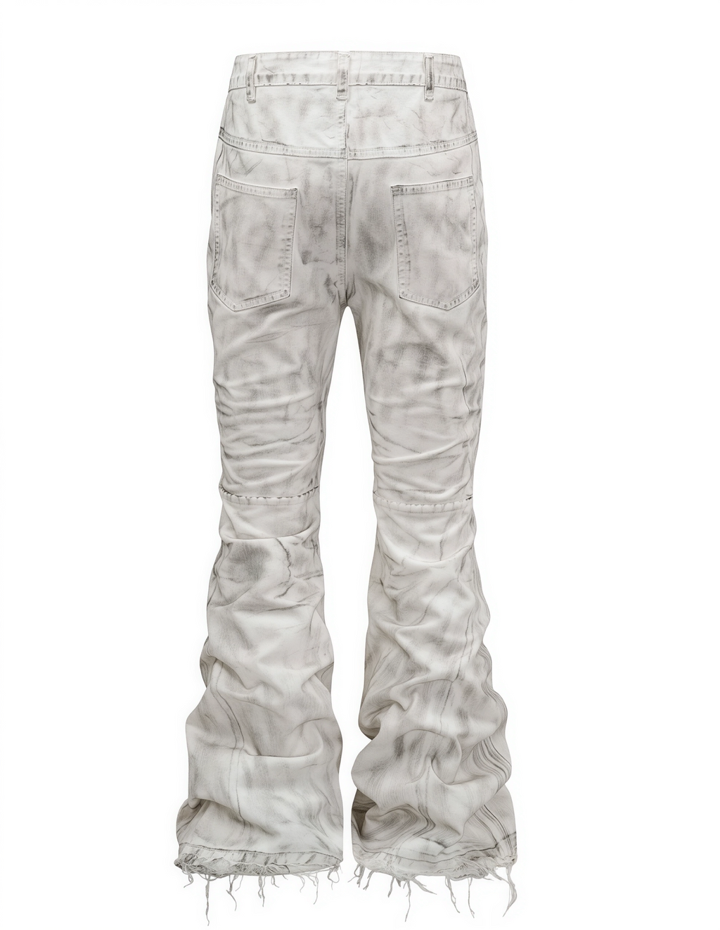HIGH-WAIST LEG JEANS