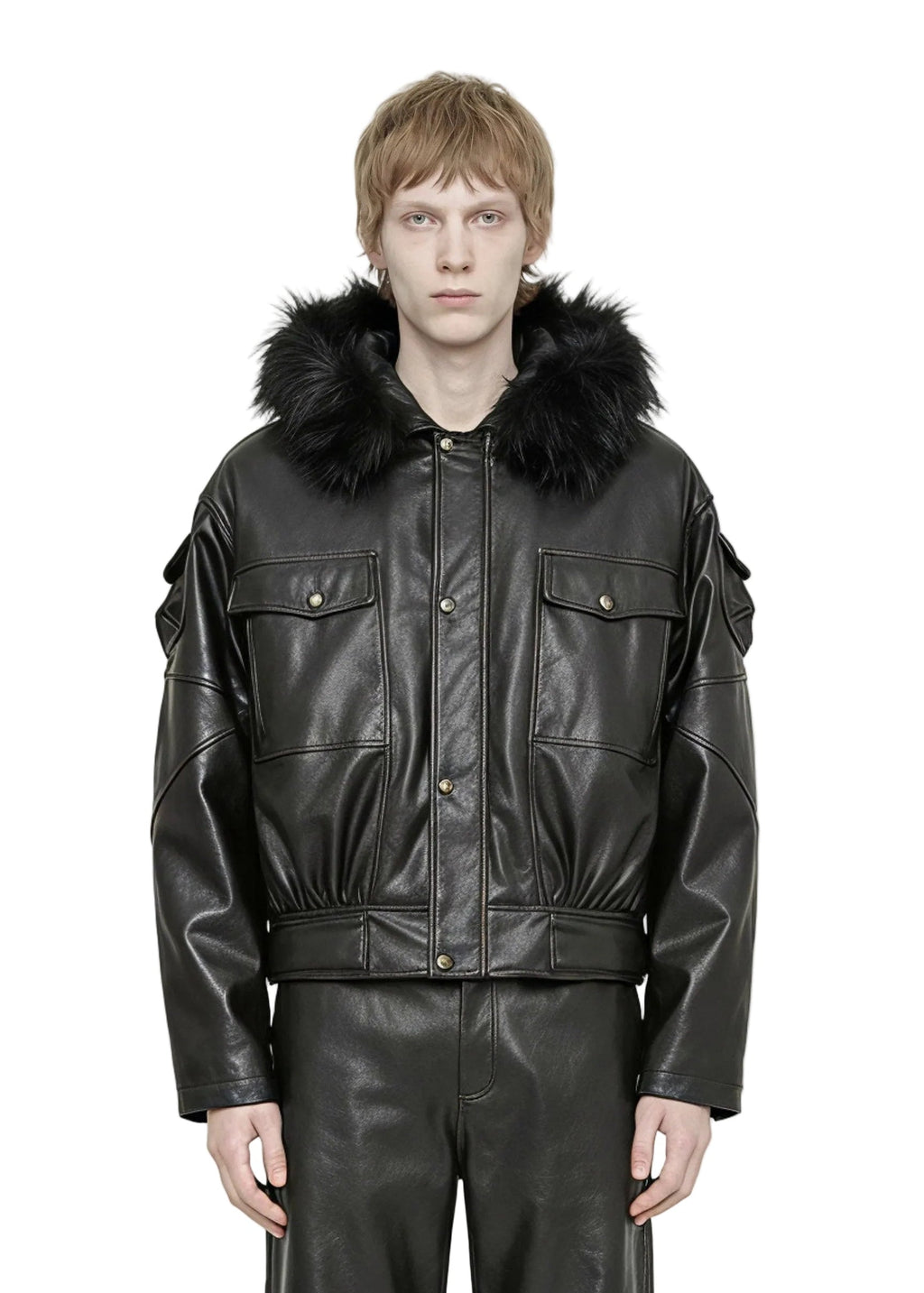COATED UTILITY JACKET