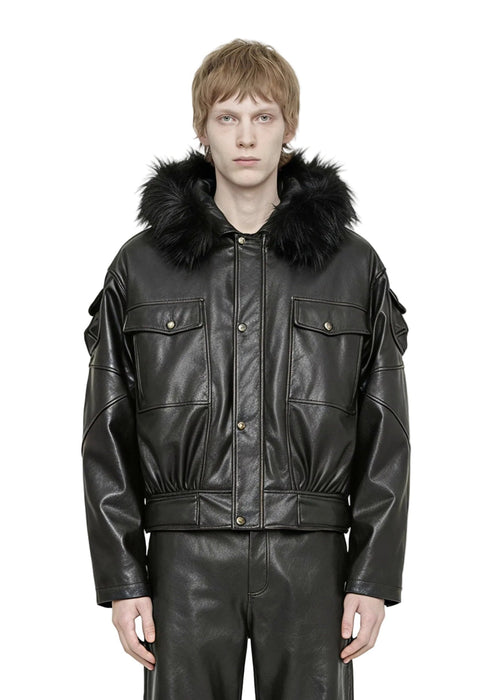 COATED UTILITY JACKET