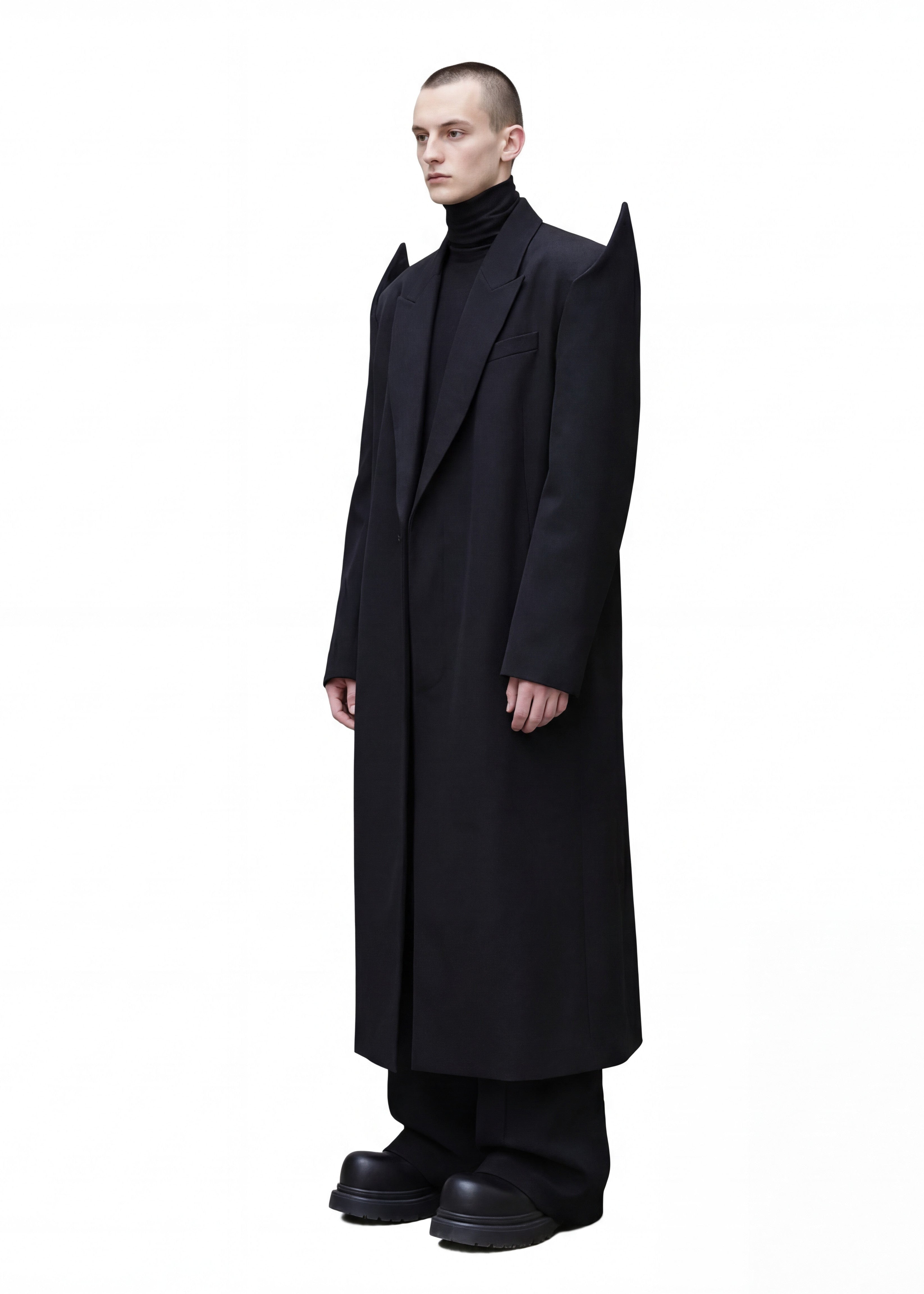 AVANT-GARDE FLOOR LENGTH COAT