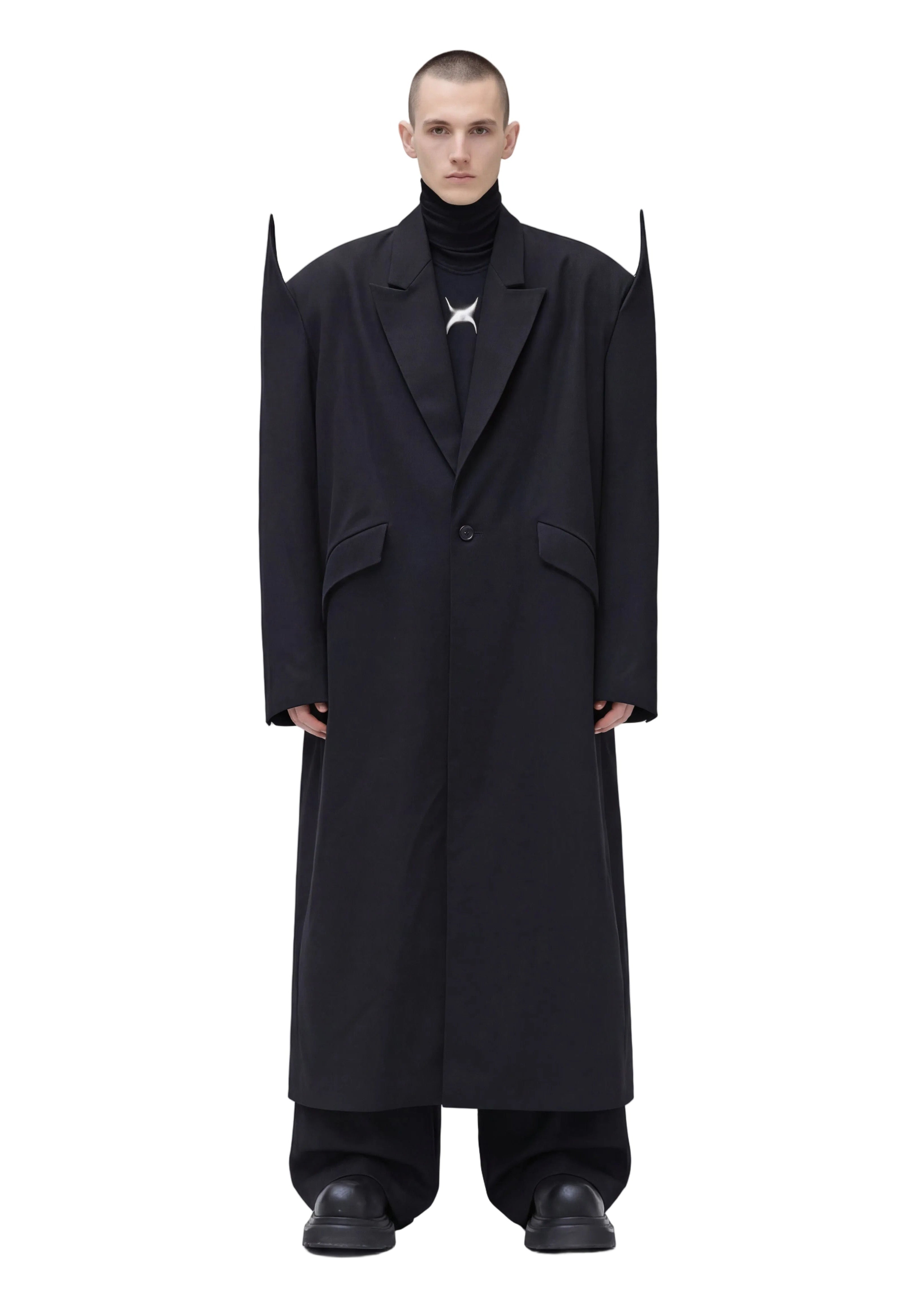AVANT-GARDE FLOOR LENGTH COAT