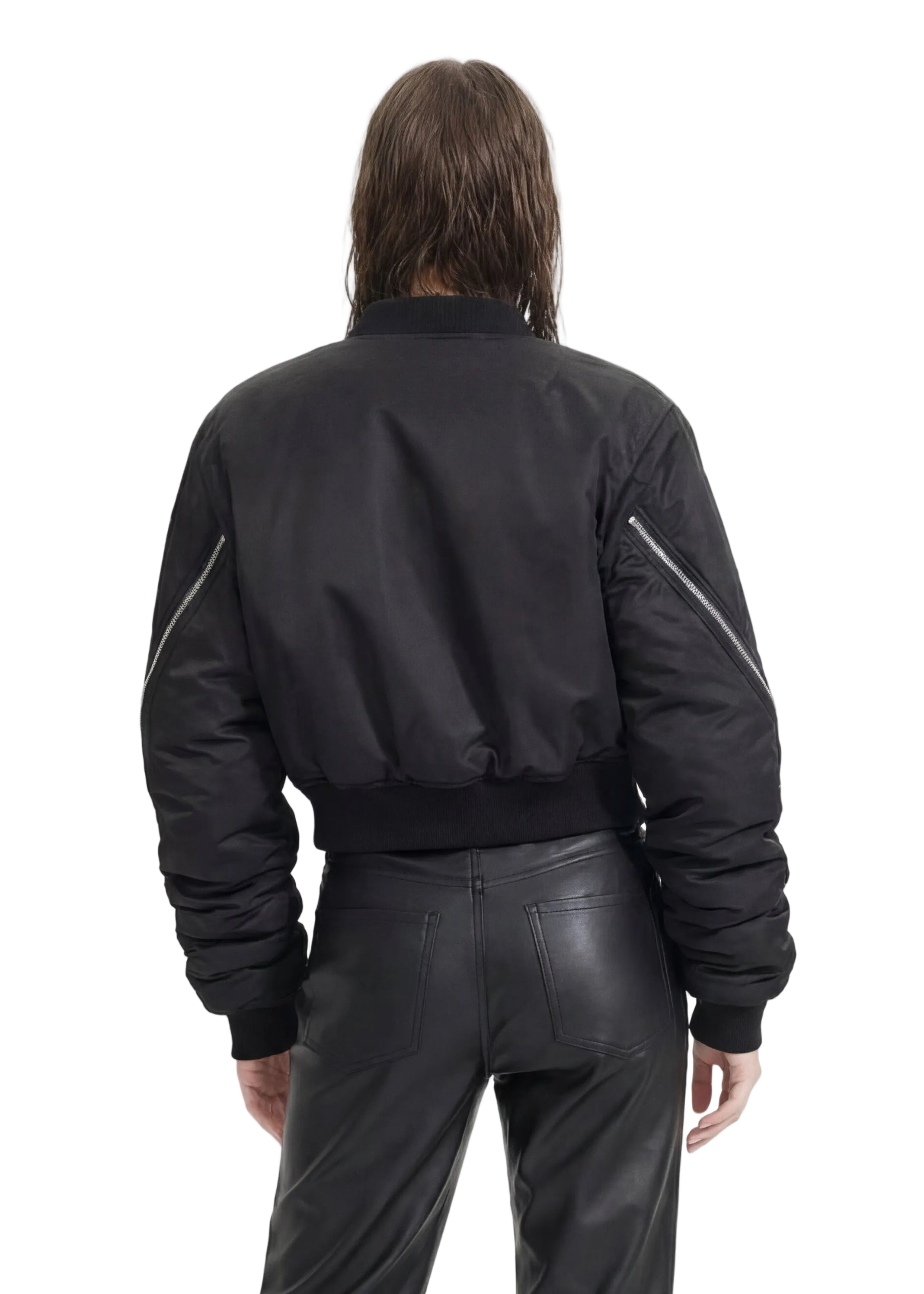 CROPPED BOMBER JACKET
