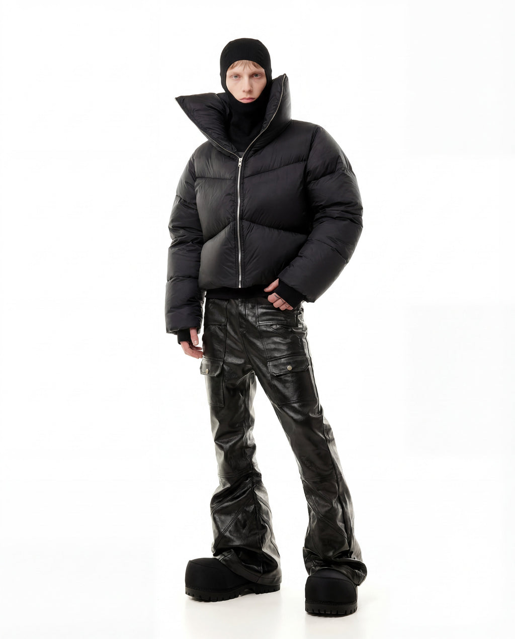 HIGH COLLAR DOWN JACKET