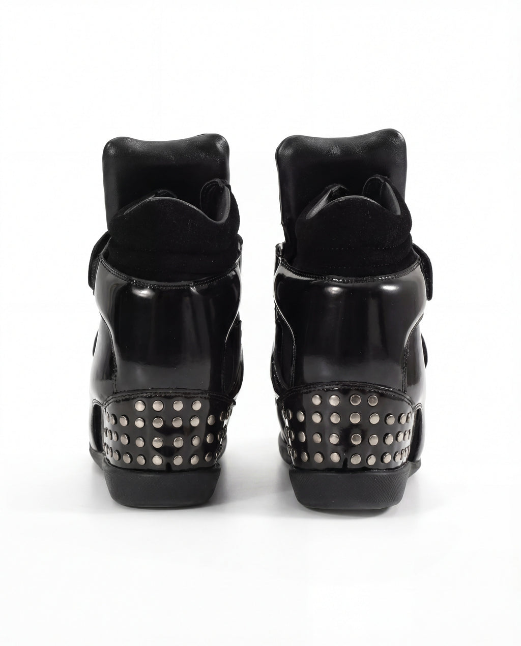 PATENT RIVET SNEAKERS