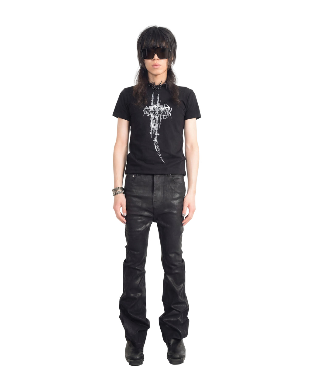 BLACK STRAIGHT DENIM