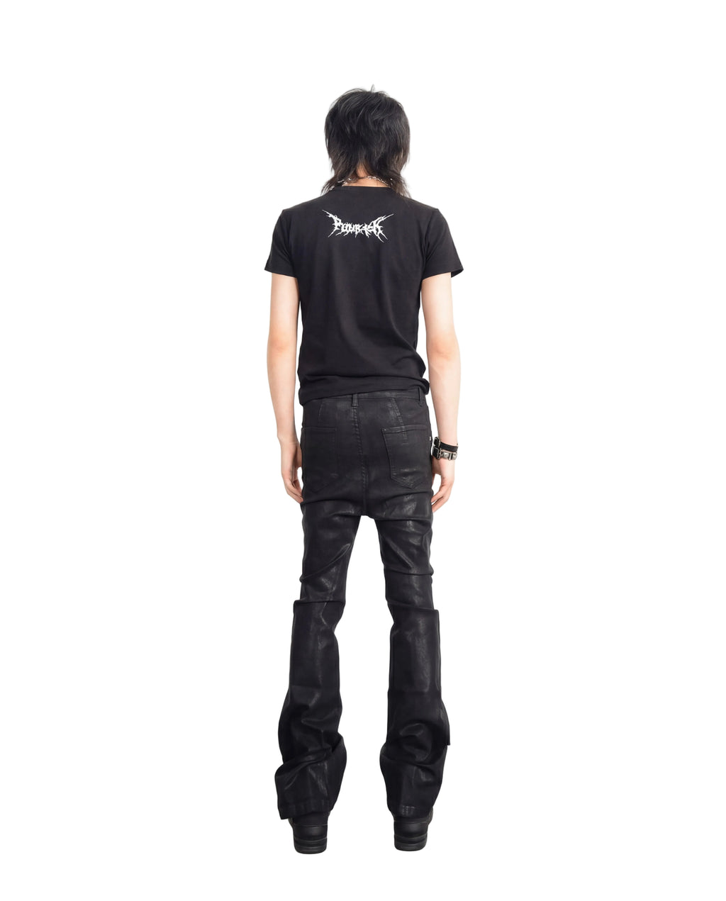 BLACK STRAIGHT DENIM