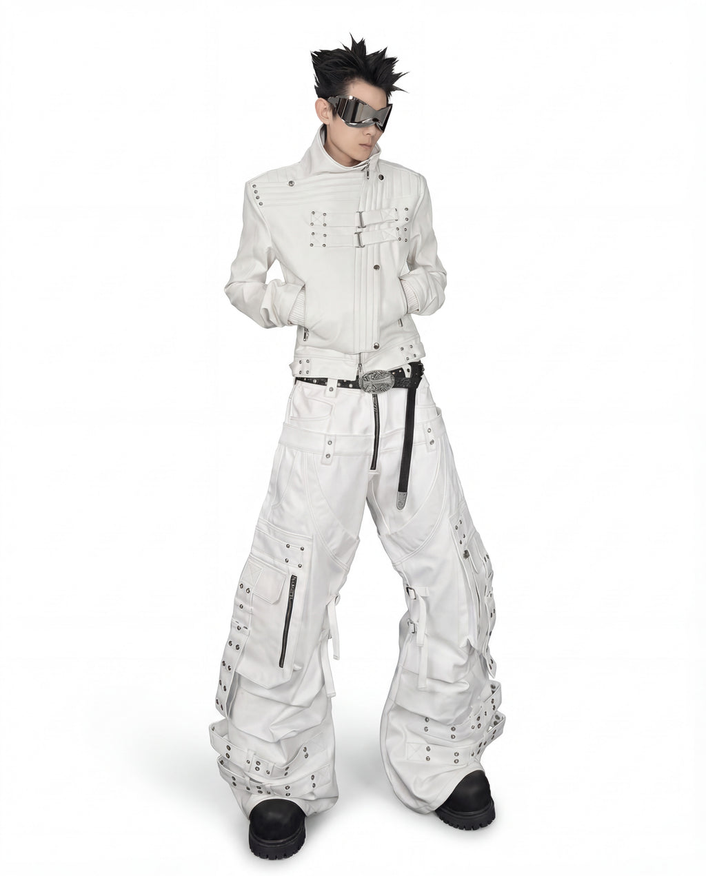 WHITE KNIGHT MOTO JACKET