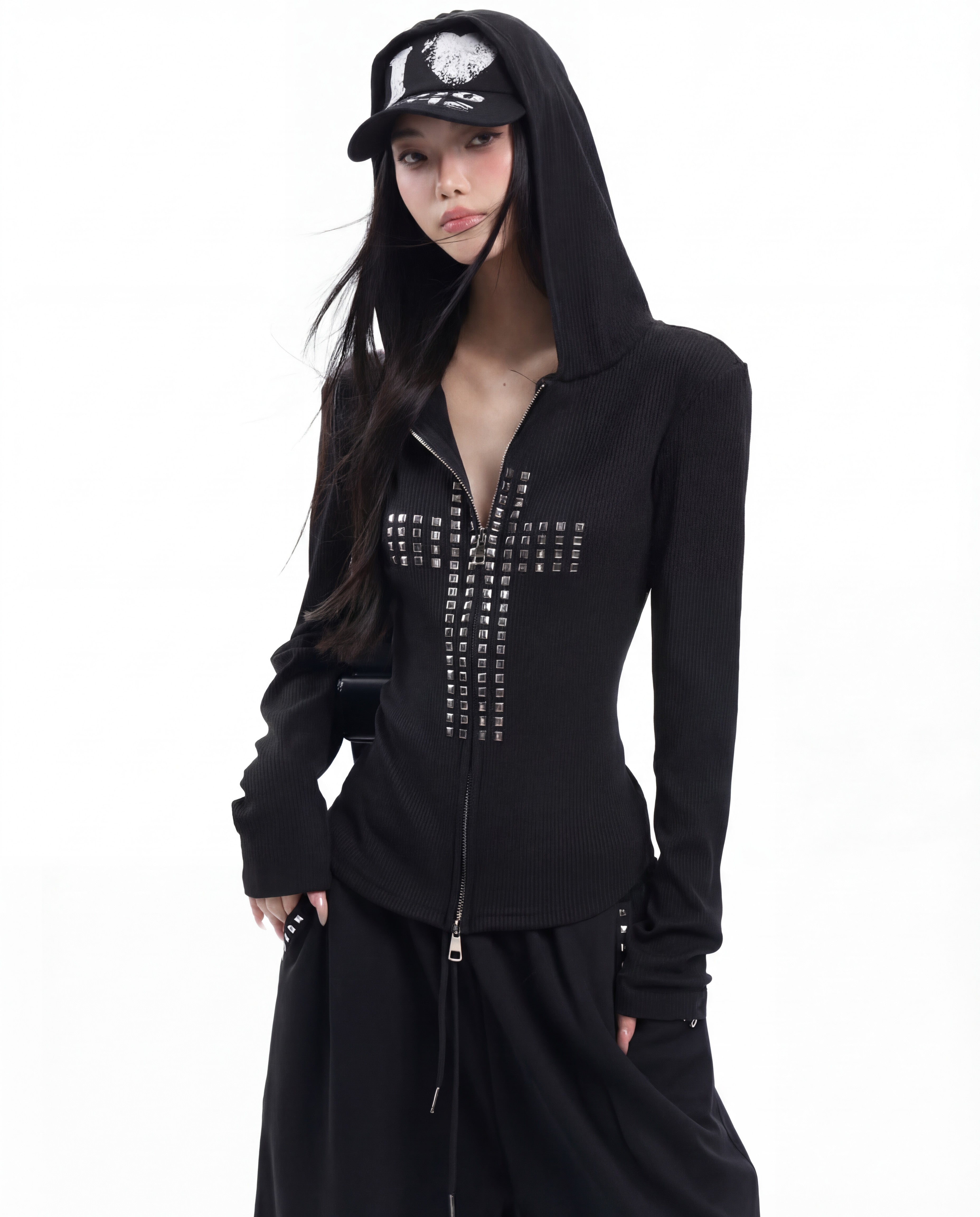 UNCMHISEX STUD HOODIE
