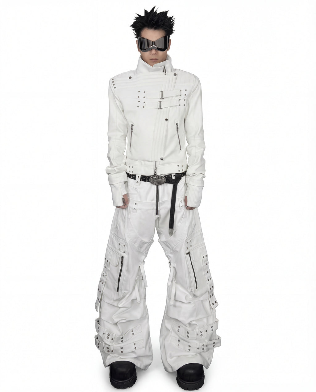 WHITE KNIGHT MOTO JACKET