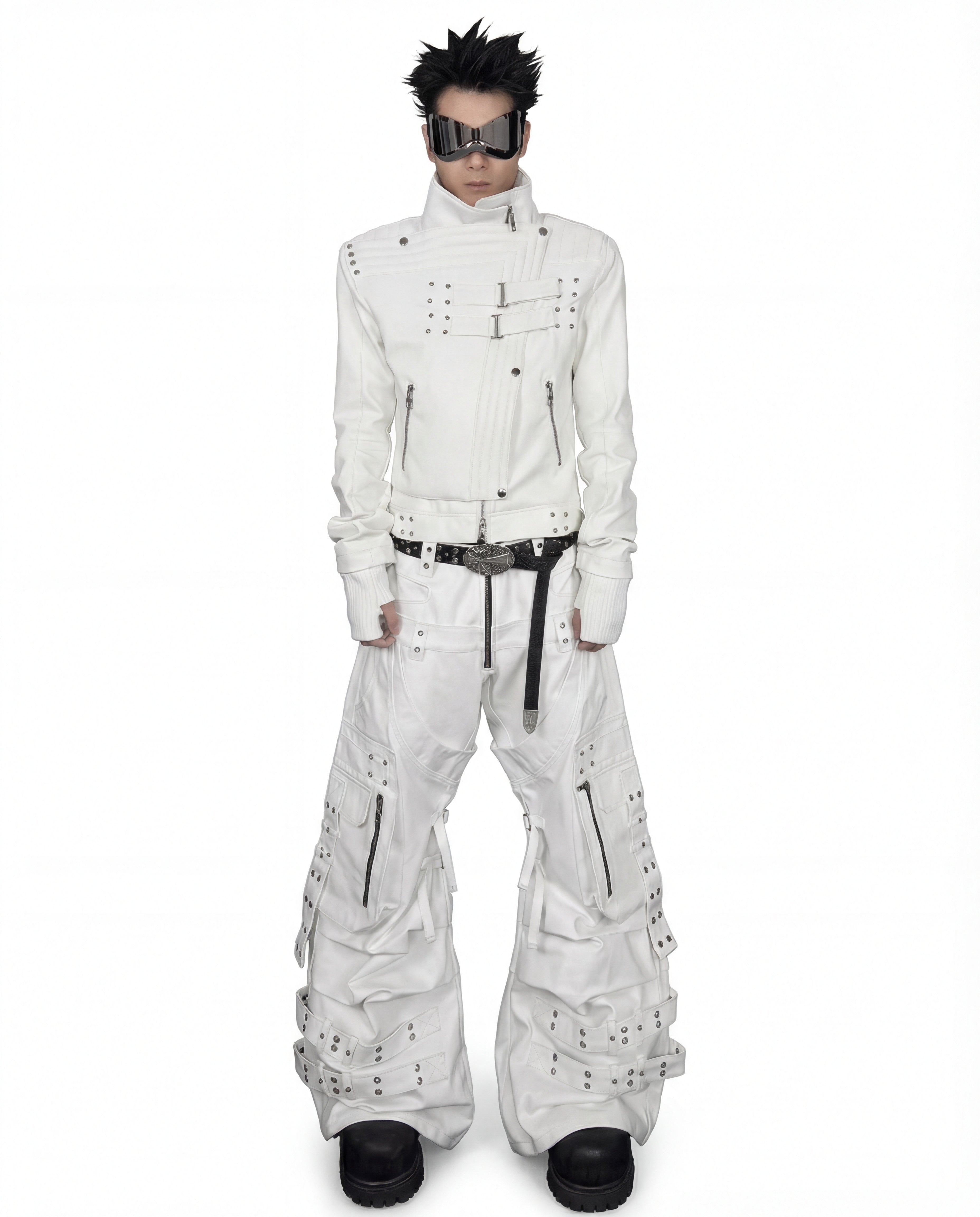 WHITE KNIGHT MOTO JACKET