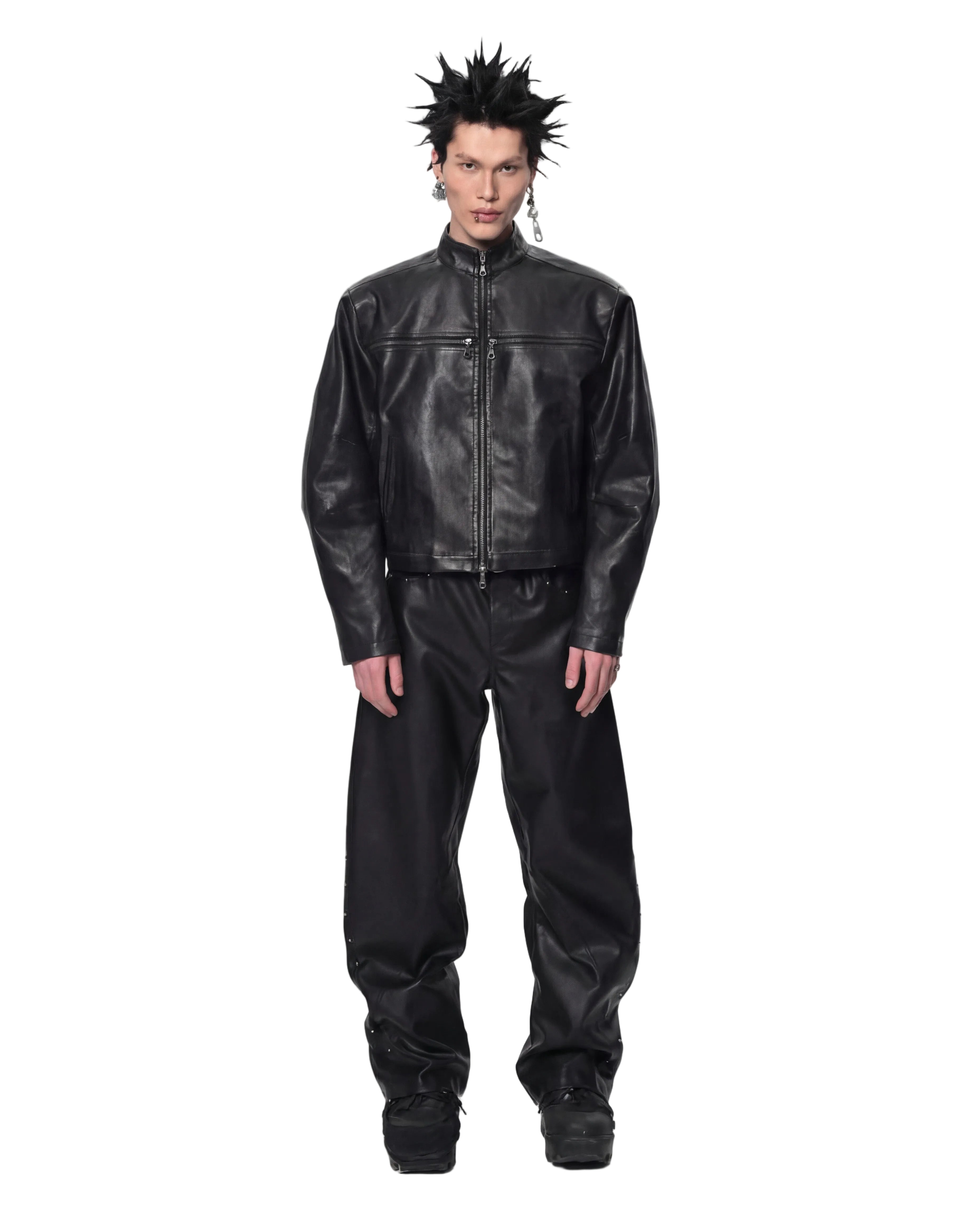 CROSS RIVET MOTO JACKET