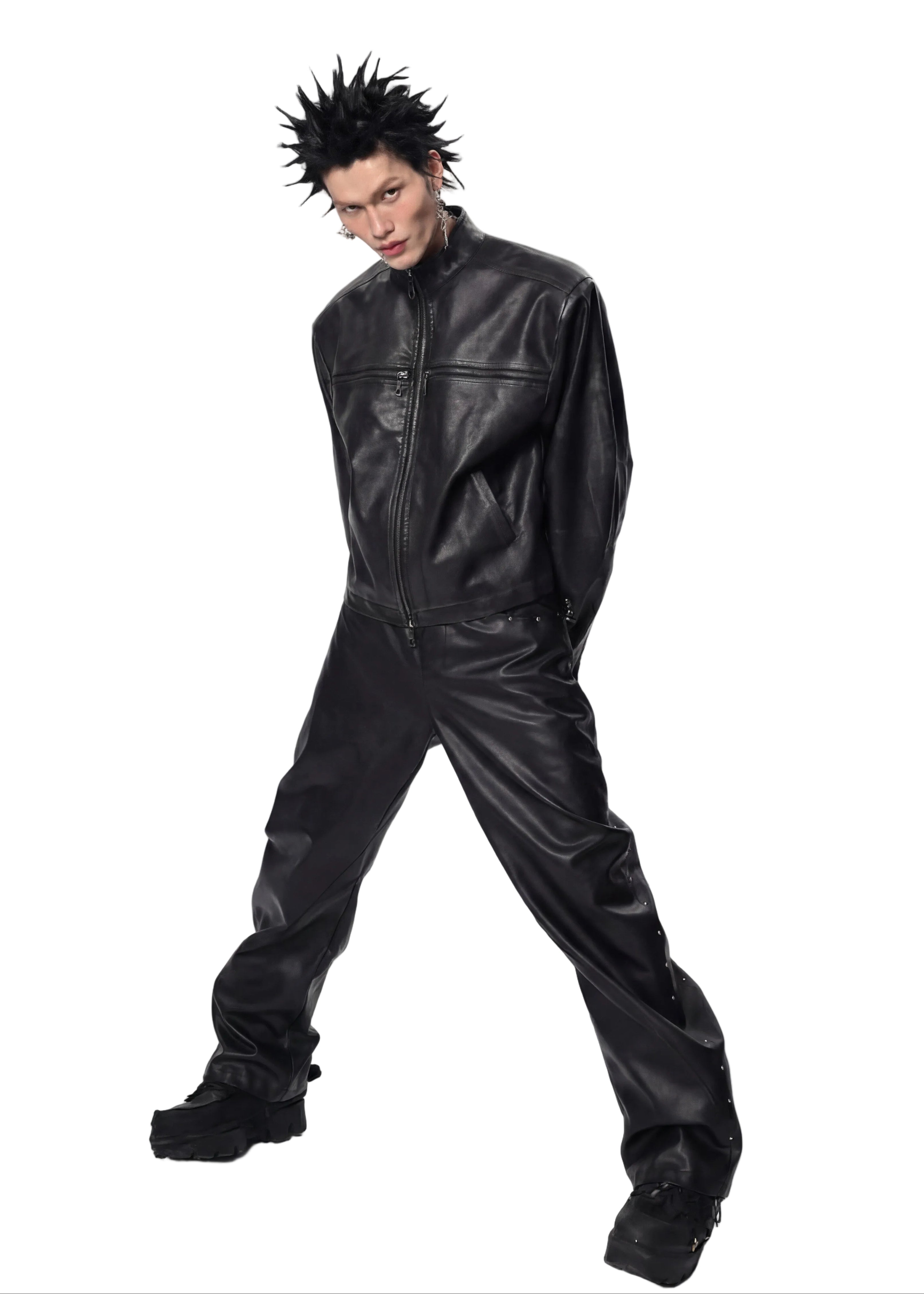CROSS RIVET MOTO JACKET