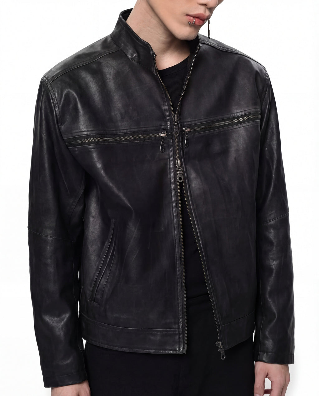 CROSS RIVET MOTO JACKET