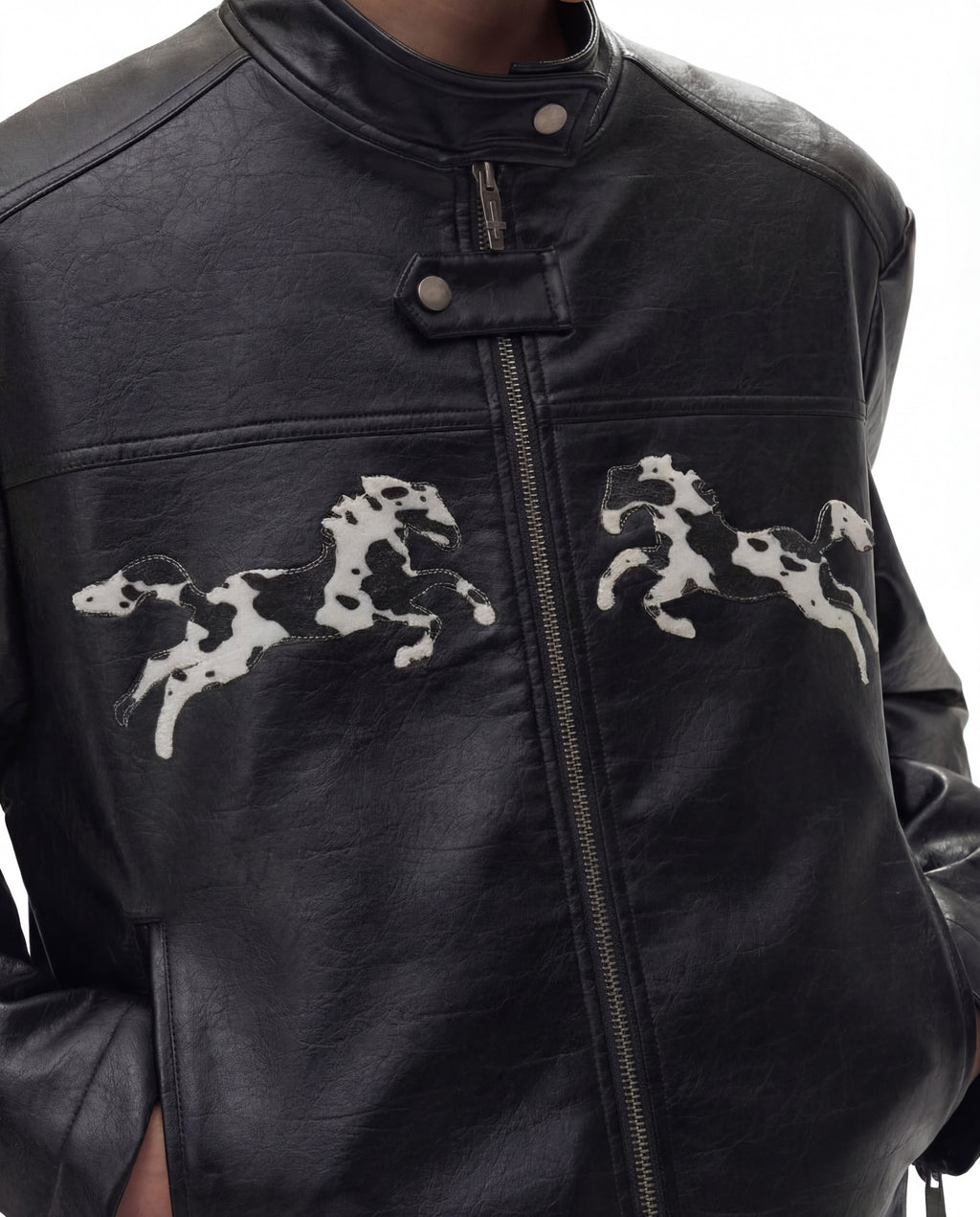 EMBROID MOTO JACKET