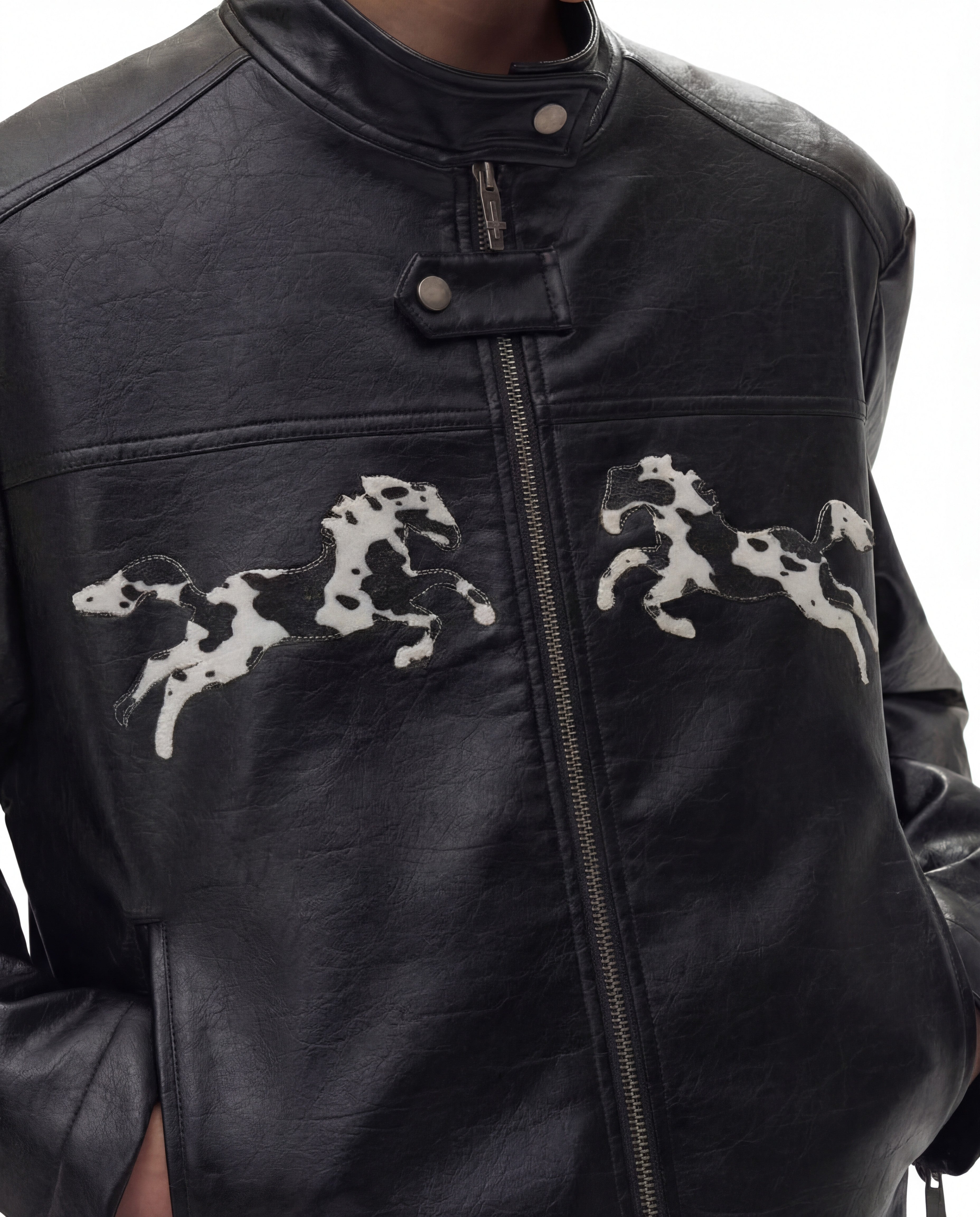 EMBROID MOTO JACKET