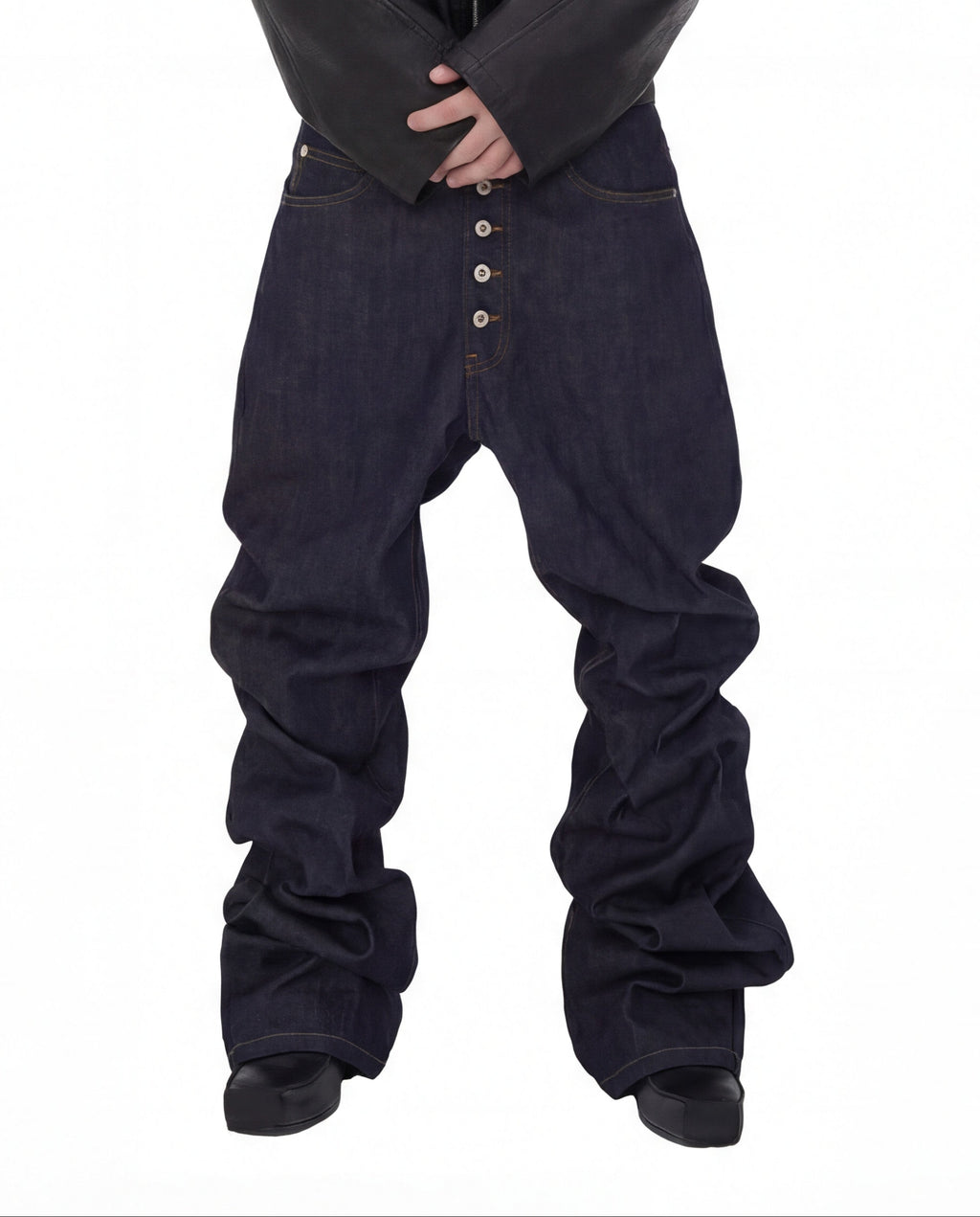 FIVE LOCK CURVED JEANS