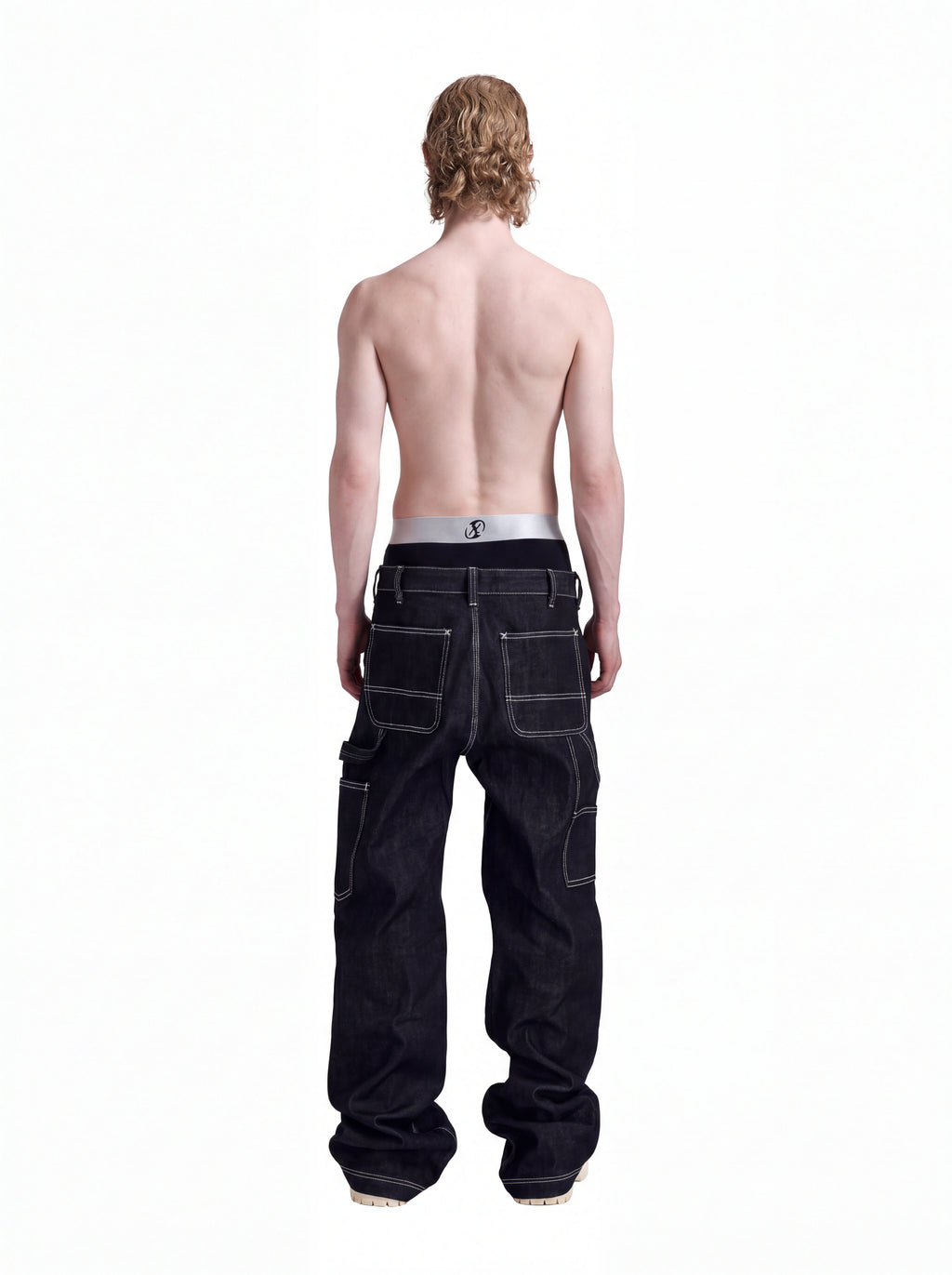 RAW WIDE DENIM