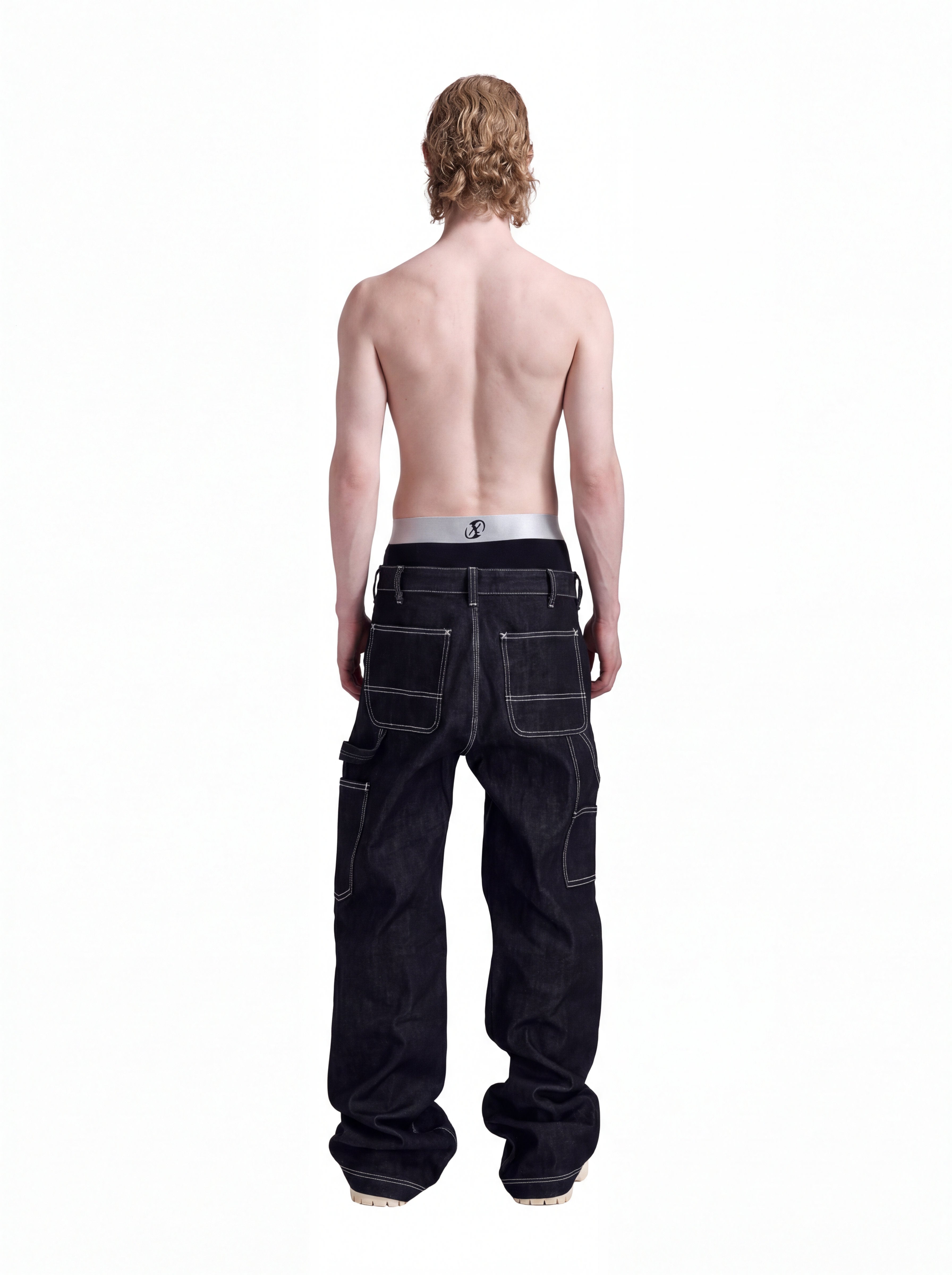 RAW WIDE DENIM
