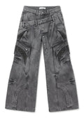 DUST WASH HEAVY CARGO PANTS