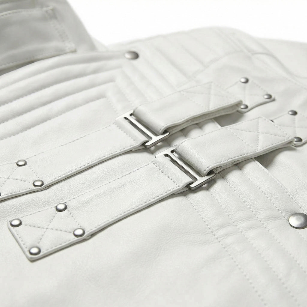 WHITE KNIGHT MOTO JACKET