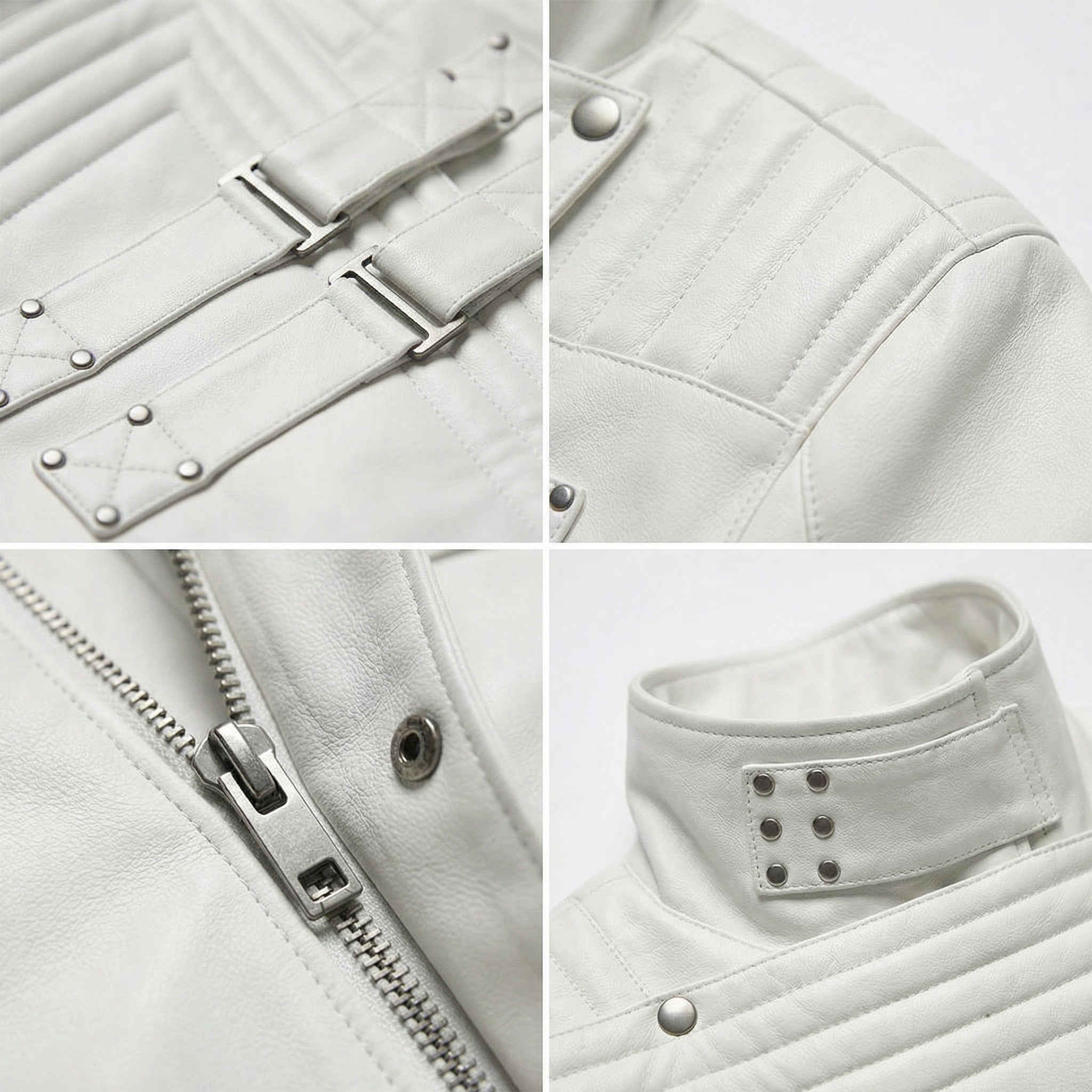 WHITE KNIGHT MOTO JACKET