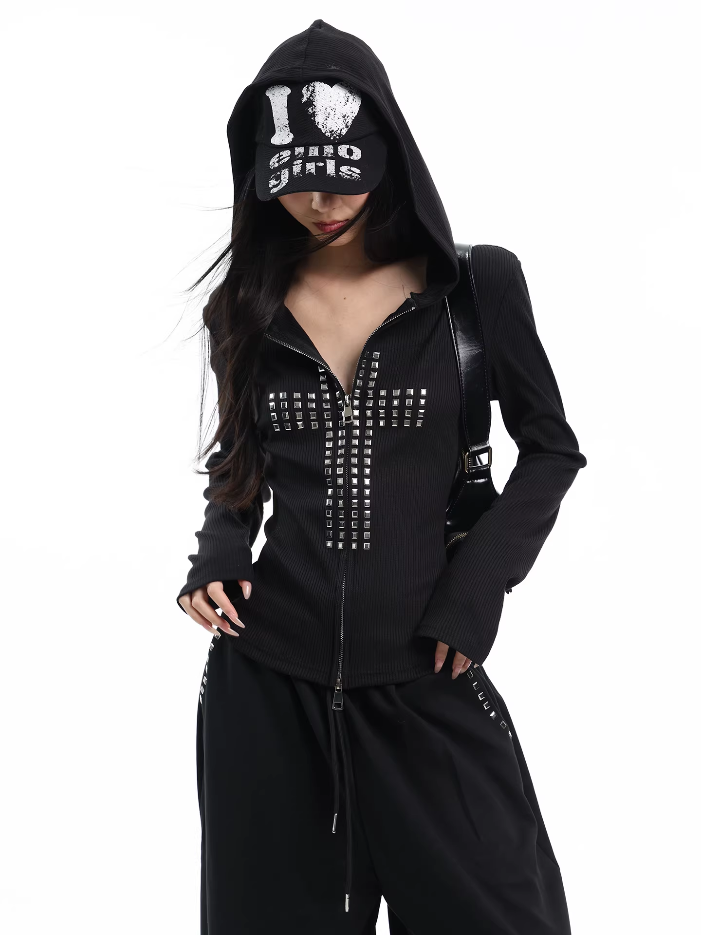 UNCMHISEX STUD HOODIE