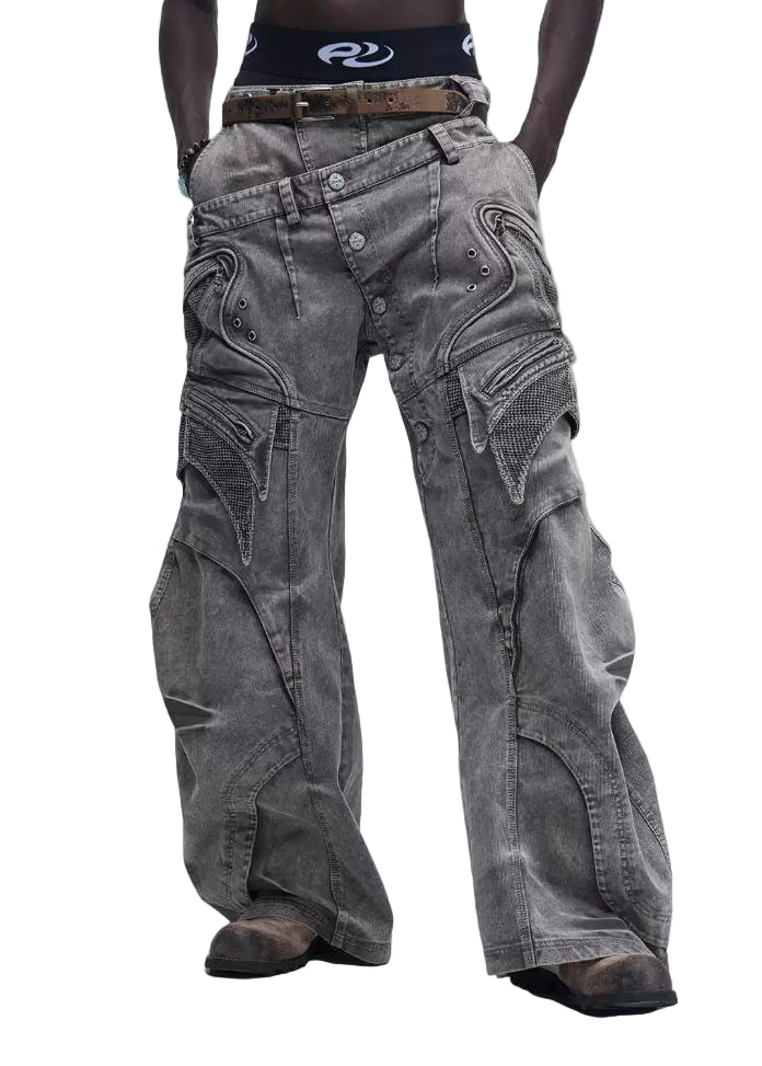 DUST WASH HEAVY CARGO PANTS